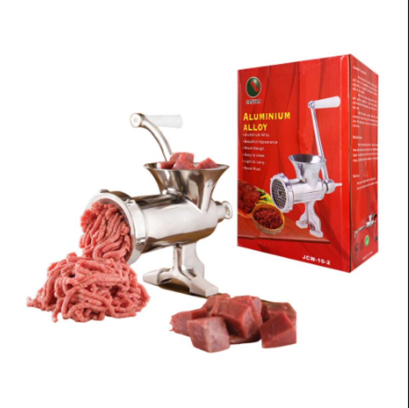 Comprar Molino De Carne En Aluminio Jcw 102 en Electroshopy - Ángulo 4